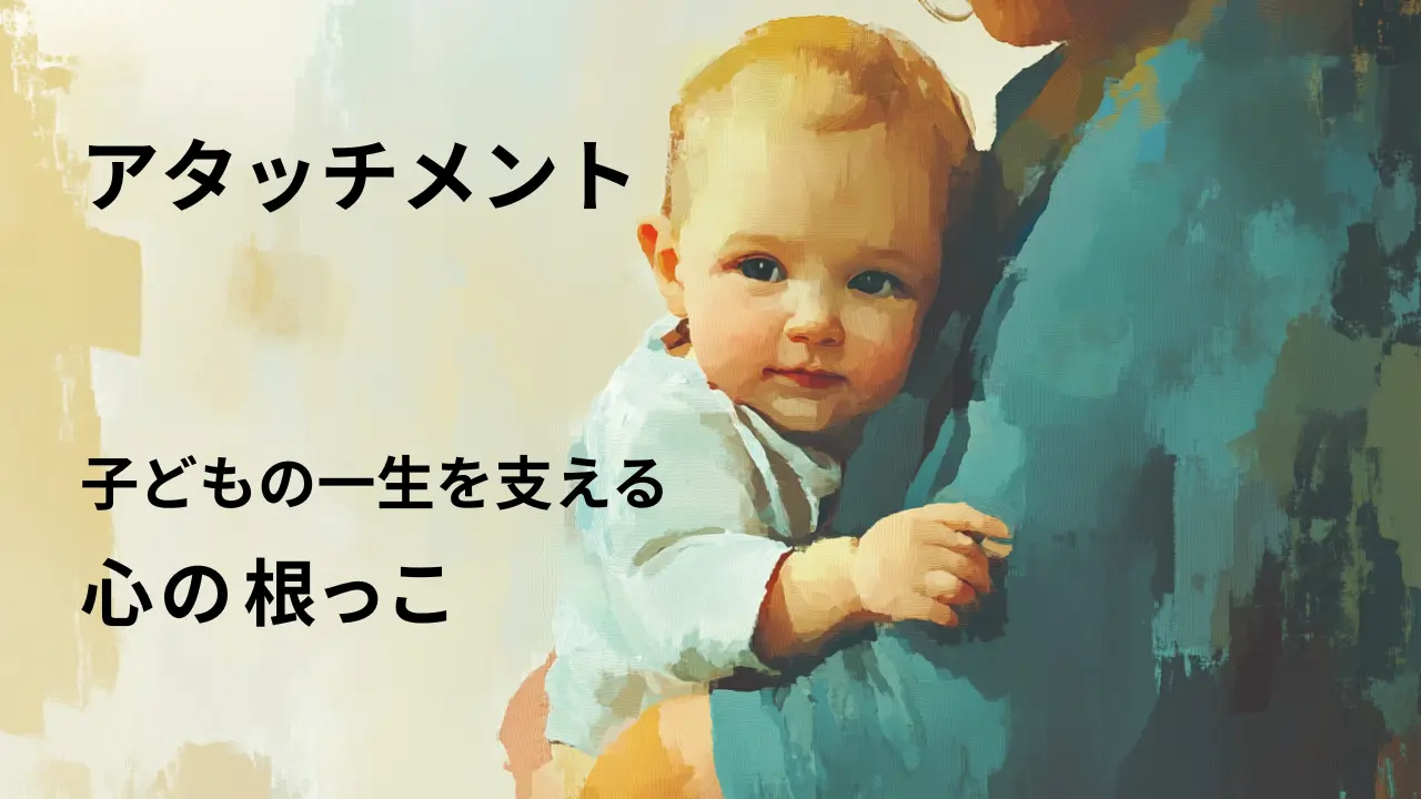 母親の胸の中で安心している赤ちゃん