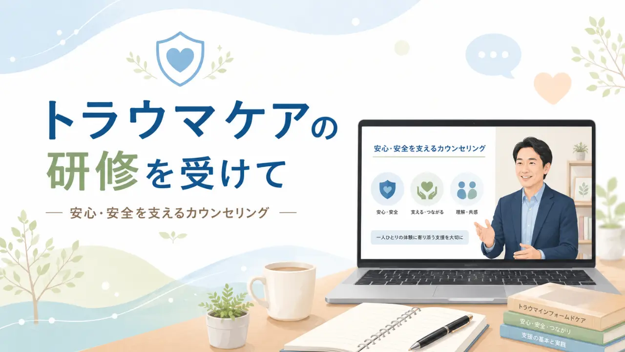 トラウマケアの研修を受けて
